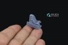 Quinta Studio QD+72157 Su-34 3D-Printed coloured Interior on decal paper (Trumpeter) (with 3D-printed resin part) 1/72